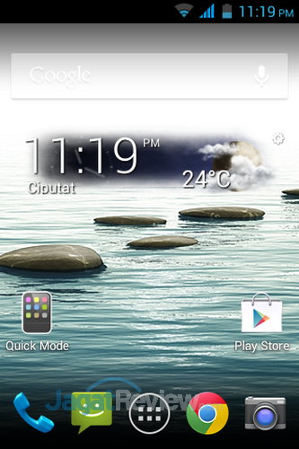 Acer Liquid Z3 - Homescreen Utama