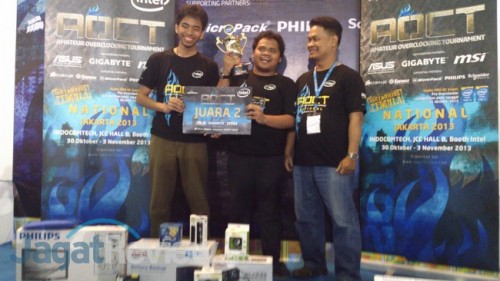 AOCT 2013 Nasional: Jawara Overclocking Amatir Telah Didapatkan! 3 Tim Overheat