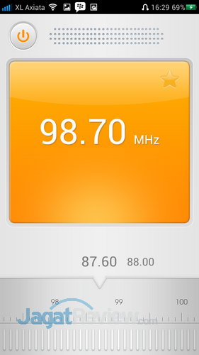 Oppo Find Mirror R819 - FM Radio