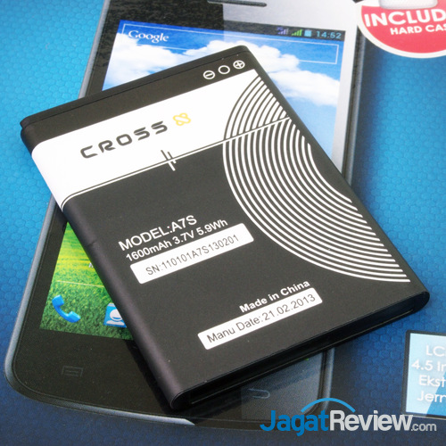Review Smartphone Cross A7S: MediaTek Dual-Core Murah, Performa Kencang 1 cross a7s battery