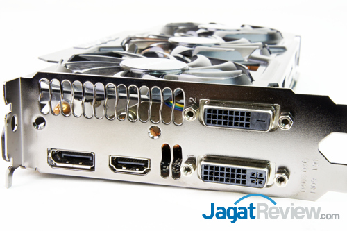 Review Gigabyte GTX 780 Ti Windforce 3X OC: Gaming Kencang dengan Full GK110 Clock 1GHz 9 gigabyte gtx 780 ti windforce 3x oc display connector