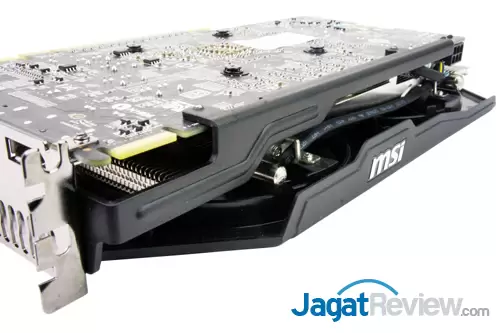 Review MSI Radeon R9 270 Twin Frozr Gaming: AMD R9 270X Versi Murah 7 msi r9 270 twinfrozr gaming crossfire finger & metal on side pcb