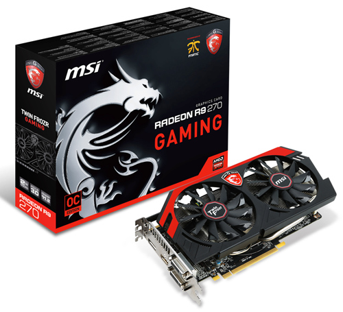 Parade VGA AMD Radeon R9 270 2GB (Non-X) 6 msi r9 270 twinfrozr gaming oc 975 5600