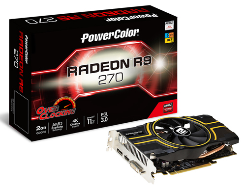 Parade VGA AMD Radeon R9 270 2GB (Non-X) 7 powercolor r9 270 oc 955 5600