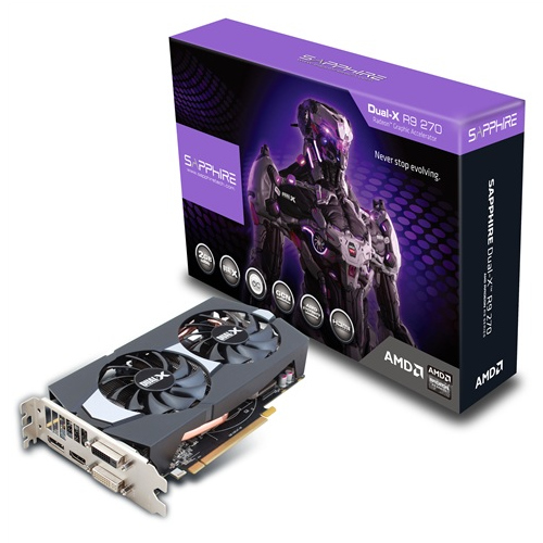 Parade VGA AMD Radeon R9 270 2GB (Non-X) 9 sapphire dual-x r9 270 oc 945 5600