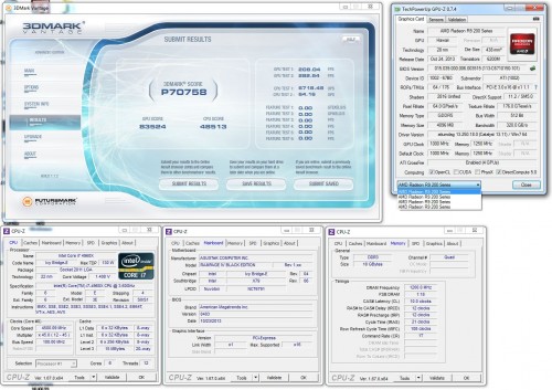 Hands-on: 4-way Crossfire MSI AMD Radeon R9 290X 3 3Dvantage