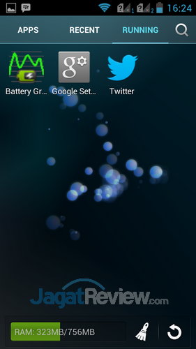 Review Lenovo A706: Smartphone Quad Core Murah dengan Dolby Digital 12 Lenovo A706 _ Menu Tab Running