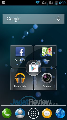 Review Lenovo A706: Smartphone Quad Core Murah dengan Dolby Digital 7 Lenovo A706 _ home screen 1