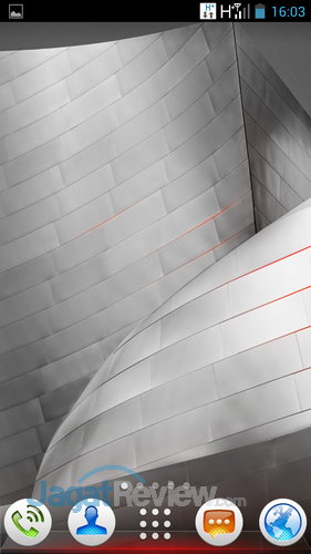 Lenovo K900 - Homescreen 1