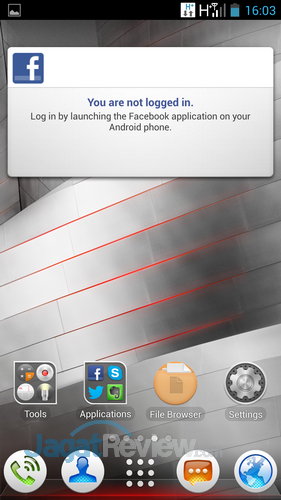 Lenovo K900 - Homescreen 4