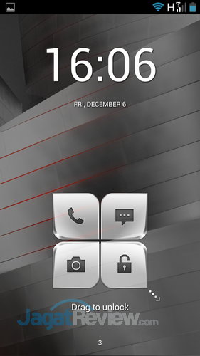 Lenovo K900 - LockScreen
