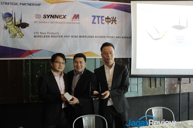 ZTE Jalin Kerjasama dengan PT Synnex Metrodata Indonesia Pasarkan Produk Wireless E5501 dan H560N 45 MG 7133