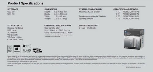 Review Western Digital My Book Studio 4TB USB 3.0: Lebih Cepat dan Lebih Besar 2 My Book Studio 4 TB Rez