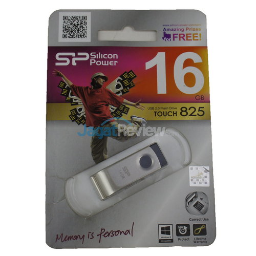 Review Flash Disk Silicon Power Touch 825: Simple, Swivel, dan Kapasitas Besar 3 Paket penjualan SP Touch 825