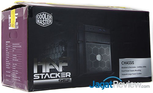 Preview Casing Cooler Master HAF Stacker 13 Perbedaan paling mencolok dari 915F dan 915R adalah tempat dimana Anda dapat menaruh power supply. (R = Rear atau belakang; F = Front atau depan)
