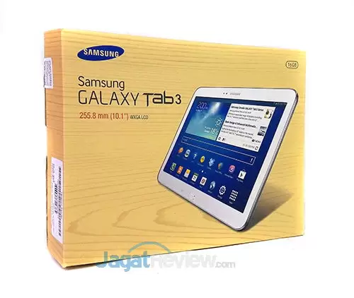 Review Samsung Galaxy Tab 3 10.1 Samsung Galaxy Tab 3 10.1 Kemasan
