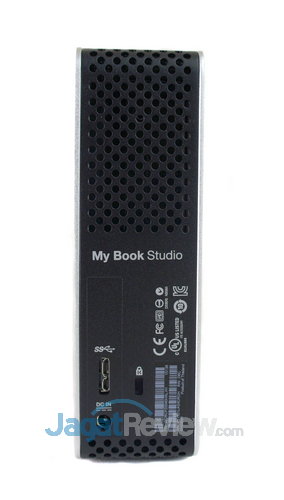 Review Western Digital My Book Studio 4TB USB 3.0: Lebih Cepat dan Lebih Besar 3 WD My Book Studio 4TB USB 3 _ Tampak belakang