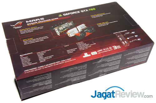 Review VGA ASUS ROG MARS 760: Performa Kencang Duet NVIDIA GTX 700 Termurah 9 asus rog mars 760 back box
