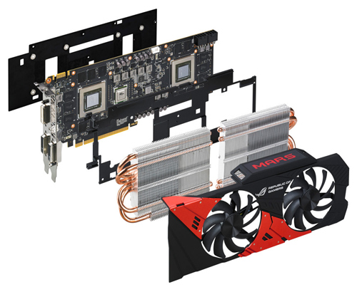 Review VGA ASUS ROG MARS 760: Performa Kencang Duet NVIDIA GTX 700 Termurah 2 asus rog mars 760 cast off