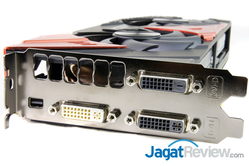 asus rog mars 760 display connectors