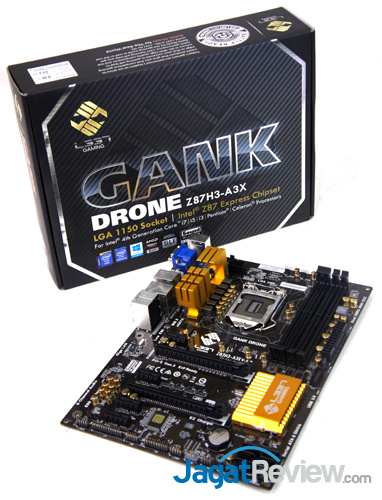 Review ECS GANK Drone Z87H3-A3X: Motherboard Gaming Murah dari GANK Series 1 ecs gank drone ECS Gank Drone z87h3-a3x board & box