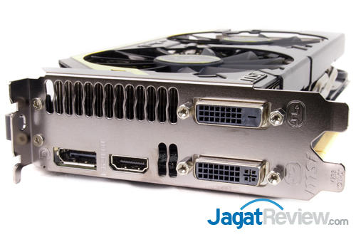 Review MSI GeForce GTX 760 HAWK: NVIDIA 700 Series Murah Rasa Mirip msi gtx 760 hawk display connectors