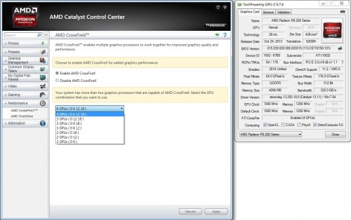 Hands-on: 4-way Crossfire MSI AMD Radeon R9 290X 1 screen000s