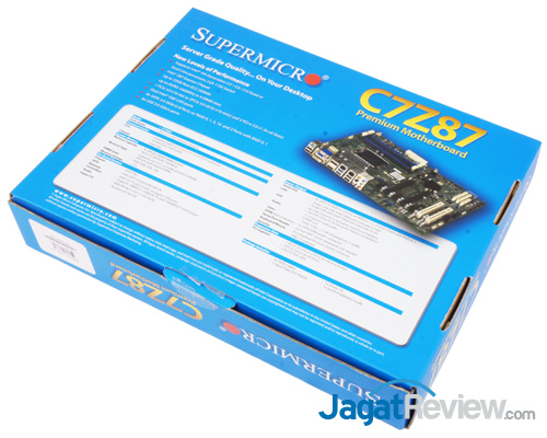 Review Supermicro C7Z87: Motherboard Intel Haswell Desktop dari Produsen Spesialis Server 2 supermicro c7z87 back box