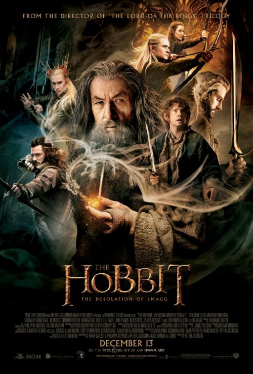 Review Film The Hobbit: Desolation of Smaug - Hadirkan Lebih Banyak Aksi! 1 the hobbit desolation of smaug poster
