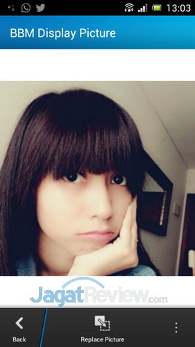 Tips BBM: Menampilkan Profile Picture BBM Android dalam Ukuran Penuh 9 Mengganti Profile Picture yang terpotong