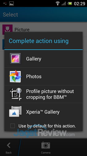 Tips BBM: Menampilkan Profile Picture BBM Android dalam Ukuran Penuh 11 Memilih pilihan folder