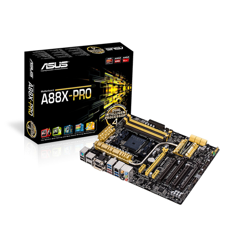 Parade Motherboard FM2+: AMD Kaveri 1 ASUS A88X-PRO