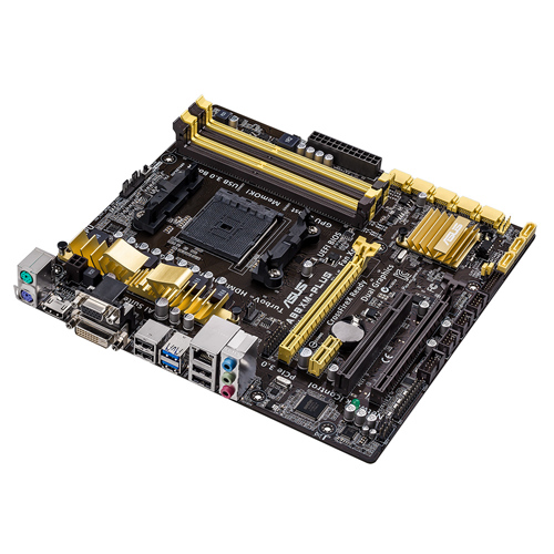 Parade Motherboard FM2+: AMD Kaveri 3 ASUS A88XM-PLUS
