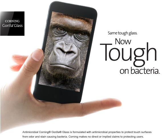 Corning Umumkan Gorilla Glass Anti Kuman 9 Anitimicrobial v2