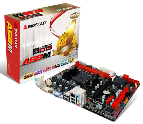 Parade Motherboard FM2+: AMD Kaveri 1 BIOSTAR A58M