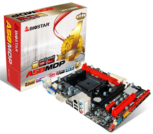 Parade Motherboard FM2+: AMD Kaveri 3 BIOSTAR A58MDP