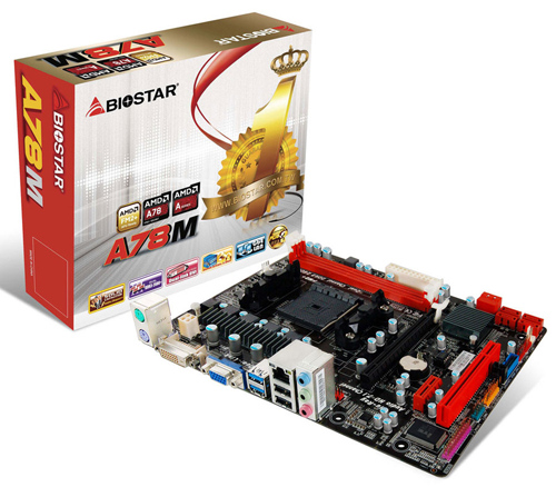 Parade Motherboard FM2+: AMD Kaveri 5 BIOSTAR A78M