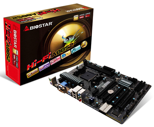 Parade Motherboard FM2+: AMD Kaveri 9 BIOSTAR Hi-Fi A88S2