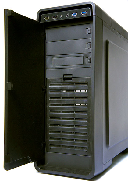 Hands-On Review Thermaltake Urban S31: Lengkap Dengan Dock Hard Disk! 22 Dust filter ada pada bagian dalam penutup bagian depan