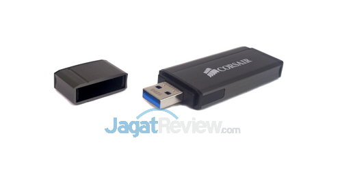 Review Corsair Flash Voyager GS 128 GB: Flash Drive dengan Kapasitas Terbesar di Indonesia Saat Ini 31 Flash Drive Corsair Voyager GS 128 GB USB 3 Tampak atas 2