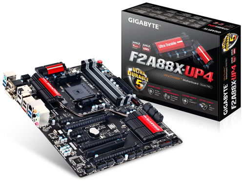Parade Motherboard FM2+: AMD Kaveri 2 GIGABYTE GA F2A88X UP4