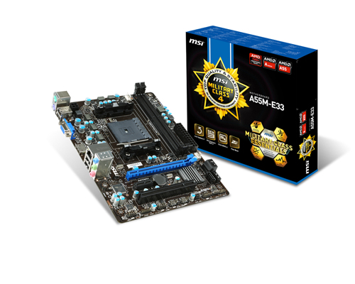 MSI A55M-E33