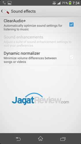 Review Sony Xperia Z1: Smartphone Android Tahan Air Terbaik 8 Sony Xperia Z1 - Clear Audio