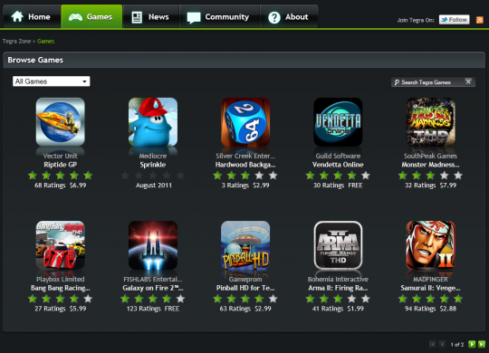 TegraZone Kini Bisa Digunakan Semua Perangkat Android 9 Tegra Zone Games