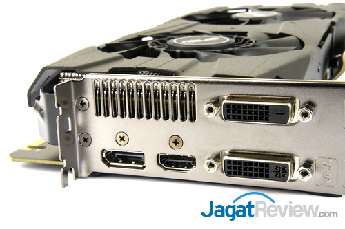 Review ASUS GTX 780 Ti DirectCU II OC: VGA Gaming Kencang dengan Kebebasan Modifikasi Penampilan 9 asus gtx 780 ti directcu ii oc display connector