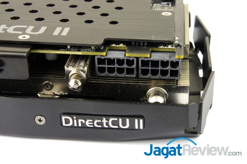 Review ASUS GTX 780 Ti DirectCU II OC: VGA Gaming Kencang dengan Kebebasan Modifikasi Penampilan 7 asus gtx 780 ti directcu ii oc power connector