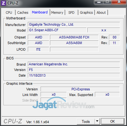 Review Gigabyte G1.Sniper A88X: Motherboard Gaming AMD APU dengan Fasilitas Audio Lengkap 6 gigabyte g1 sniper a88x cpuz 03