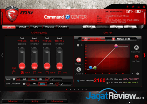 msi z87m gaming command center