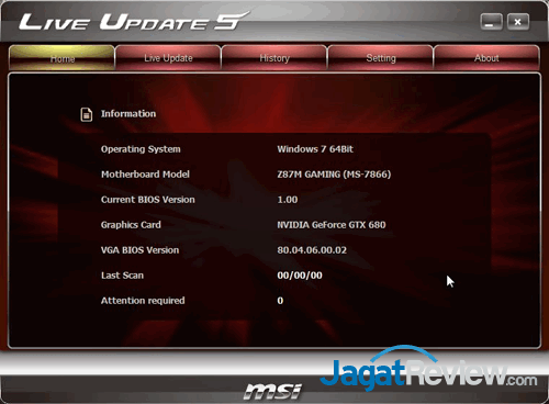 msi z87m gaming live update 5