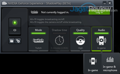 nvidia shadowplay 10 twitch